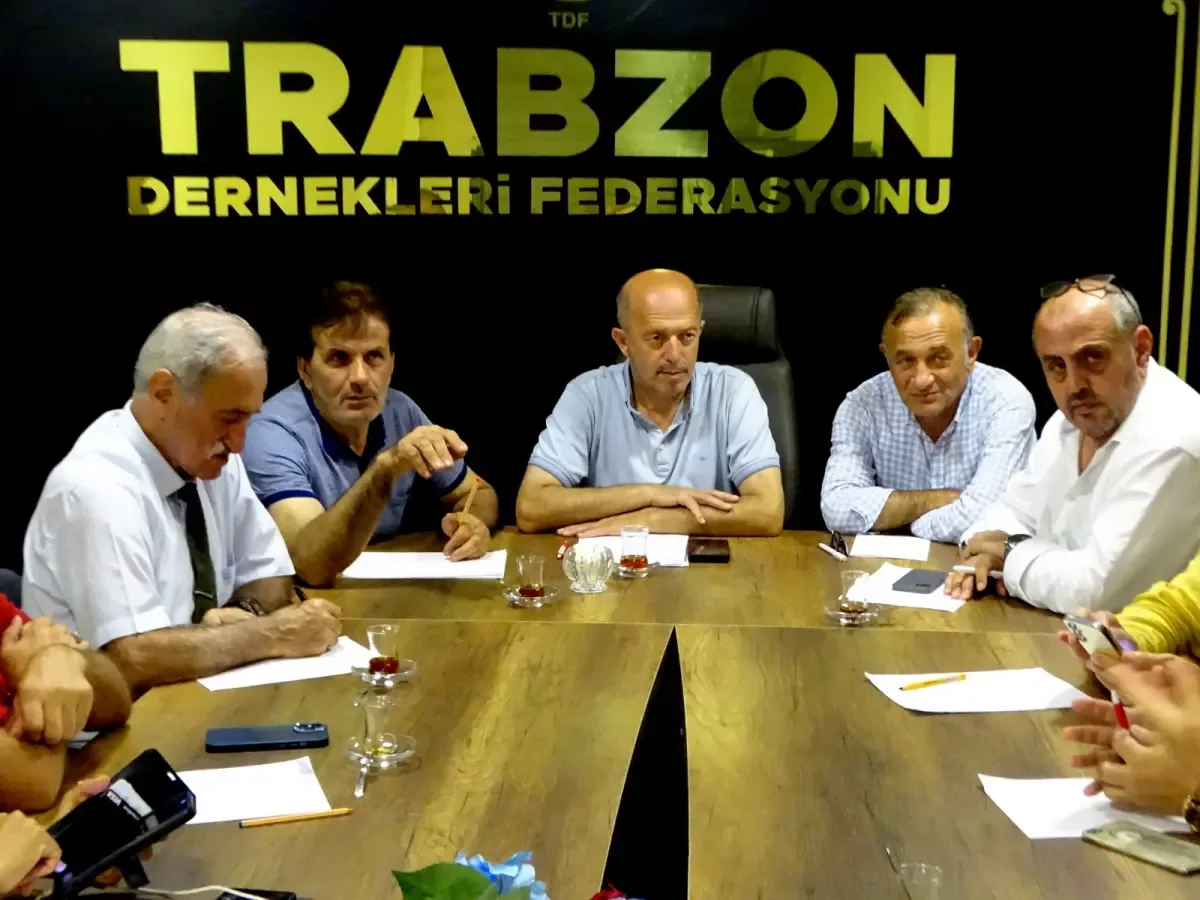 Trabzon Dernekler Federasyonu Trabzon’da toplandı