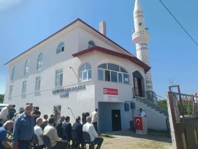 Kağızman’da İmam Hasan Acara Camii ibadete açıldı