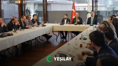 Yeşilay’da Adem Yavuz dönemi başladı: Gelecek dönem çalışmaları ele alındı