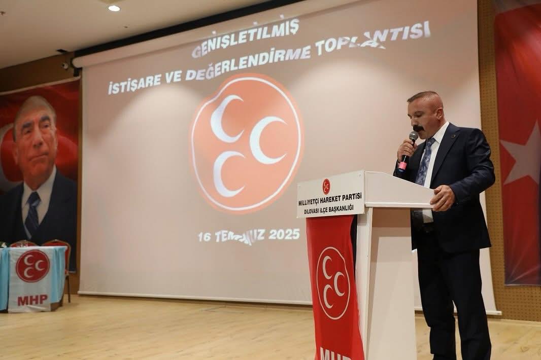 MHP DİLOVASI'NDA İSTİŞARE TOPLANTISINDA BULUNDU